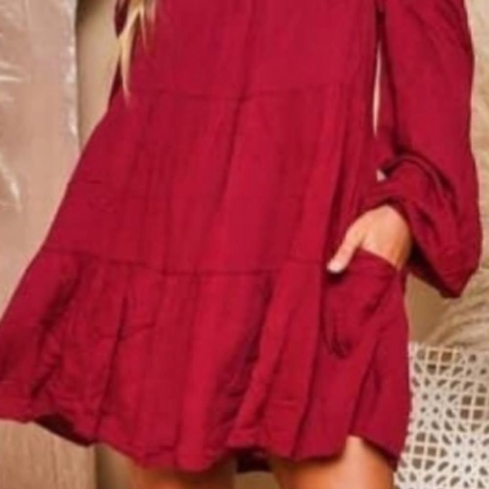 Off Shoulder Mini Dress - Picture 6 of 14